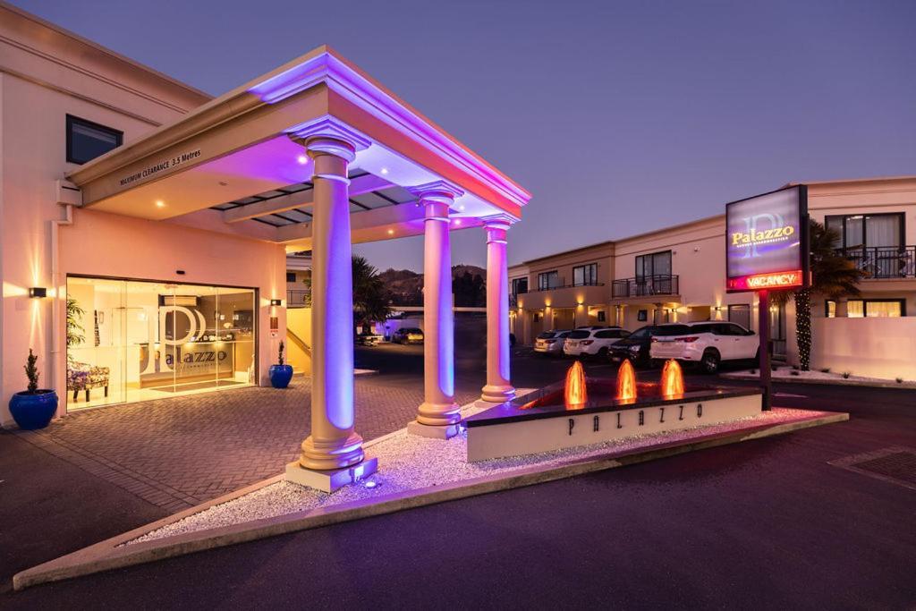 넬슨 팔라조 모터 로지 모텔 외부 사진 Entrance of the hotel